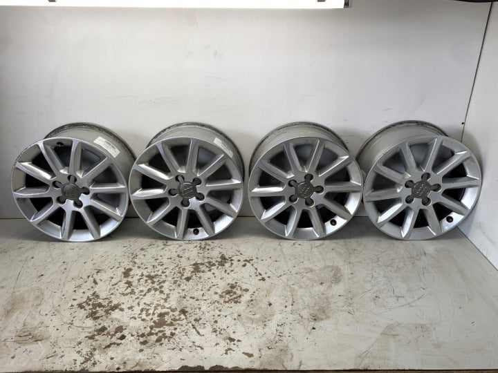 4x Alufelge 16 Zoll 7.0" 5x112 46ET Glanz Silber 8K0601025BD Audi B8 Rim Wheel FEL7044835423nx