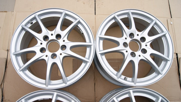 4x Alufelge 16 Zoll 6.5" 5x112 49ET Glanz Silber A2464011302 Mercedes-Benz W246 FEL6339835847yc