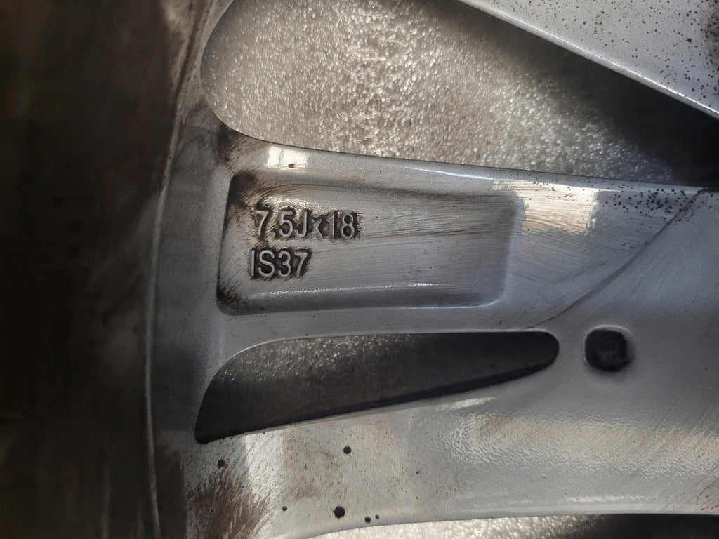 1x Alufelge 18 Zoll 7.5" 5x110 37ET 13385455 7556-01 Mg Astra Gtc Rim Wheel