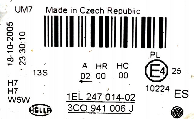 Frontscheinwerfer VW Passat 3C0941005J 3C0941006J Ein Satz Headlight SCH3925612803nx