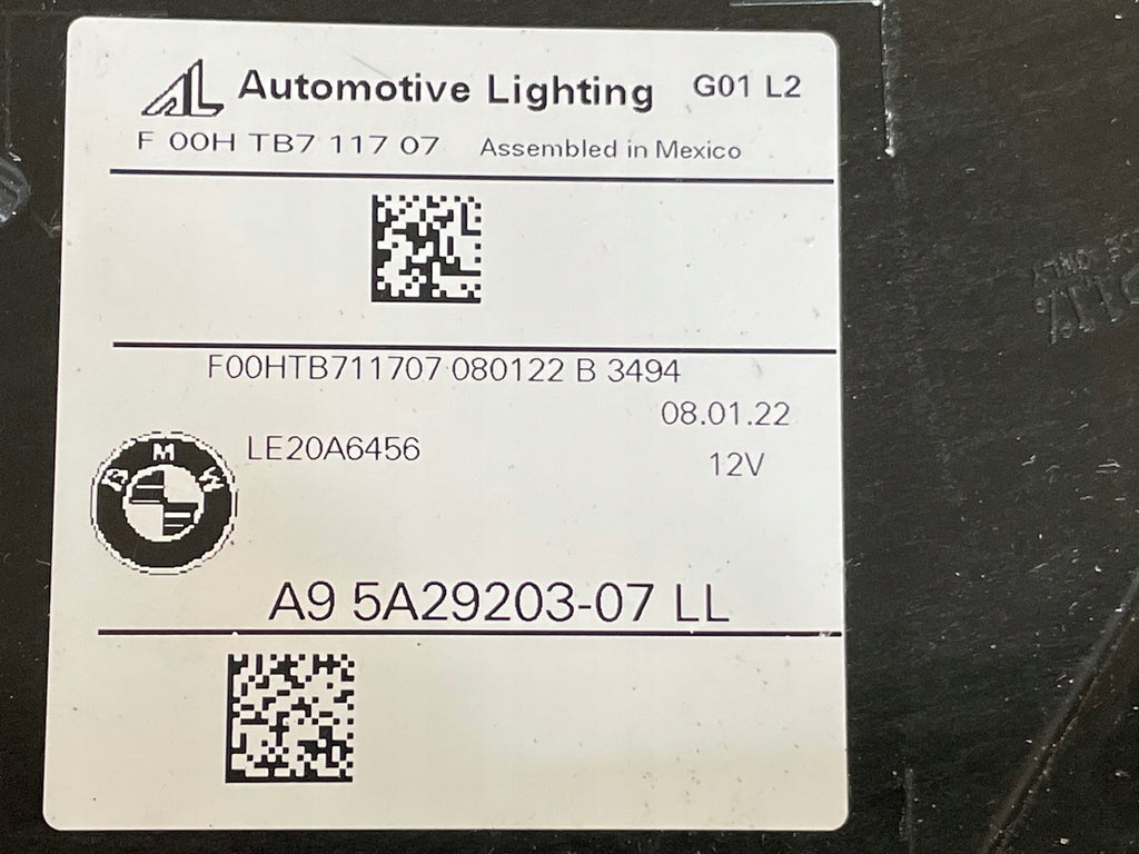 Frontscheinwerfer BMW X3 G01 5A29203-07 5A29204-07 LED Rechts oder Links SCH2065784218oy