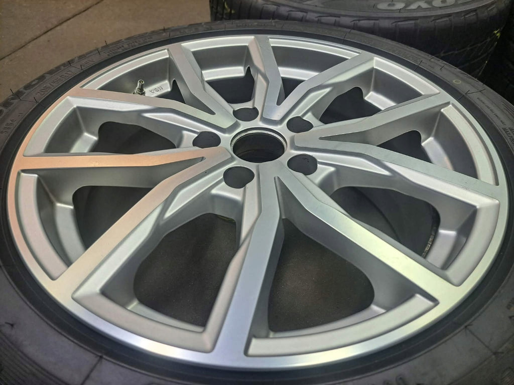 4x Alufelge 17 Zoll 8.0" 5x112 48ET KBA48785 Audi A4 A3 Leon I Passat Rim Wheel FEL5020173461cy