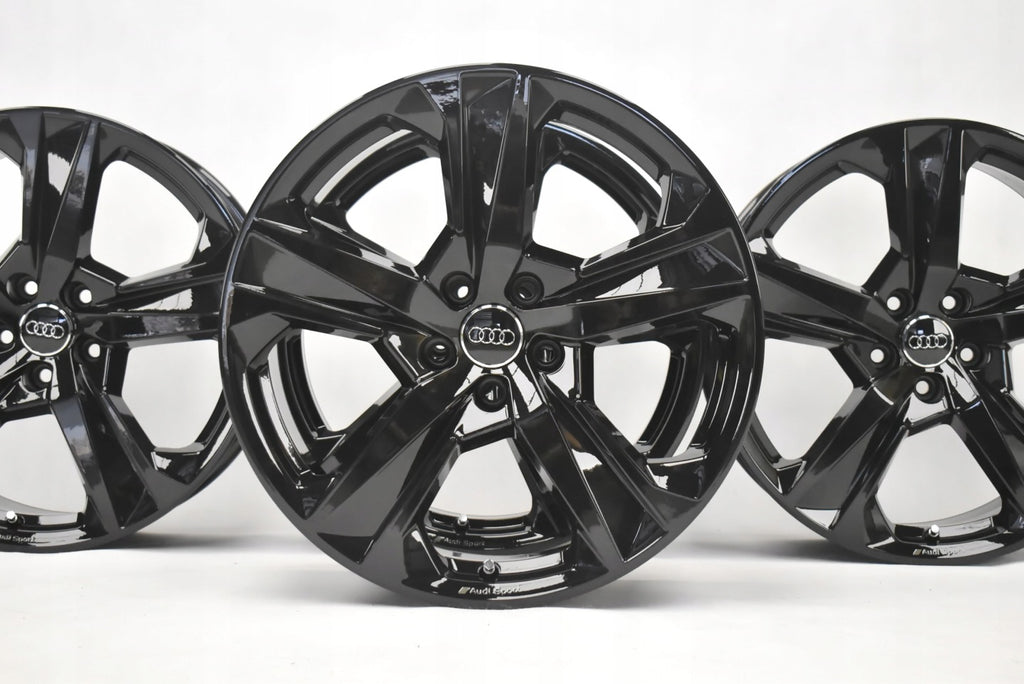 4x Alufelge 19 Zoll 8.0" 5x112 27ET Glanz Silber 4K8601025 Audi Rim Wheel FEL5665299473gu