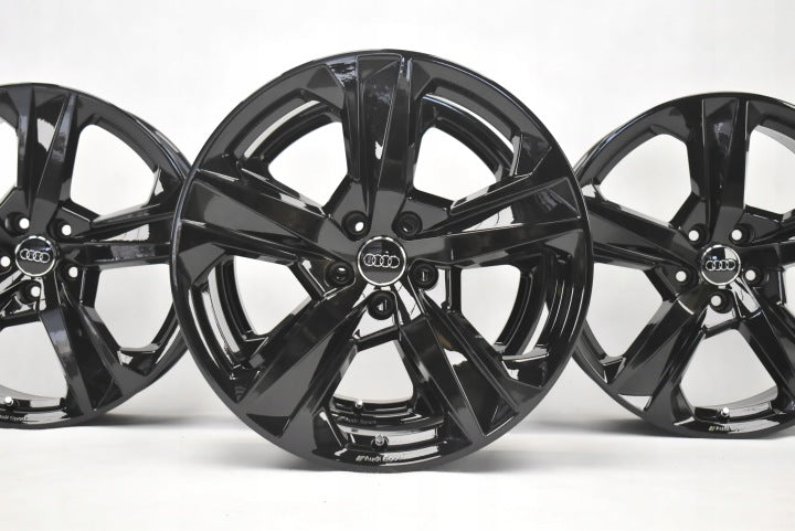 4x Alufelge 19 Zoll 8.0" 5x112 27ET Glanz Silber 4K8601025 Audi Rim Wheel FEL5665299473gu
