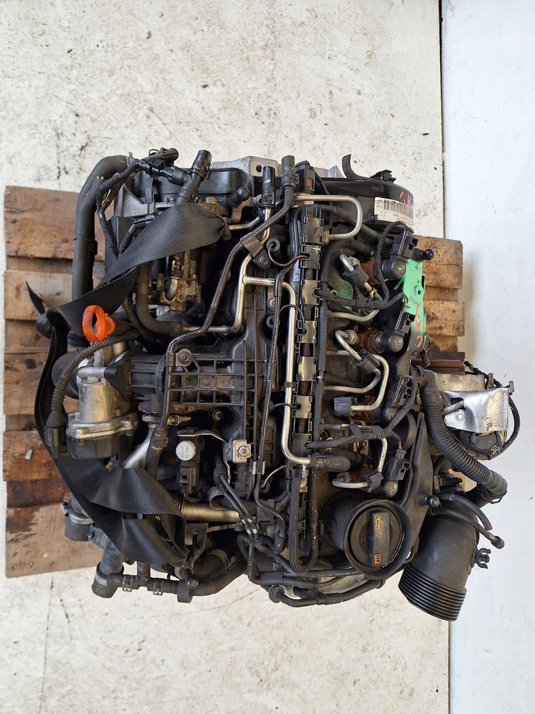 Motor Audi Seat Skoda VW CAY 1.6 TDI 105PS 207TKm Diesel Engine Komplett