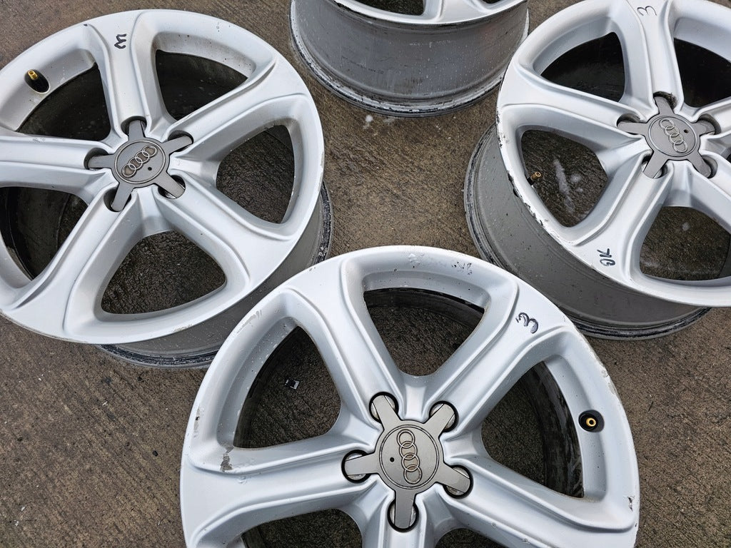 1x Alufelge 17 Zoll 7.5" 5x112 45ET 8K0601025BK Audi A5 A4 Rim Wheel FEL2316097154qw