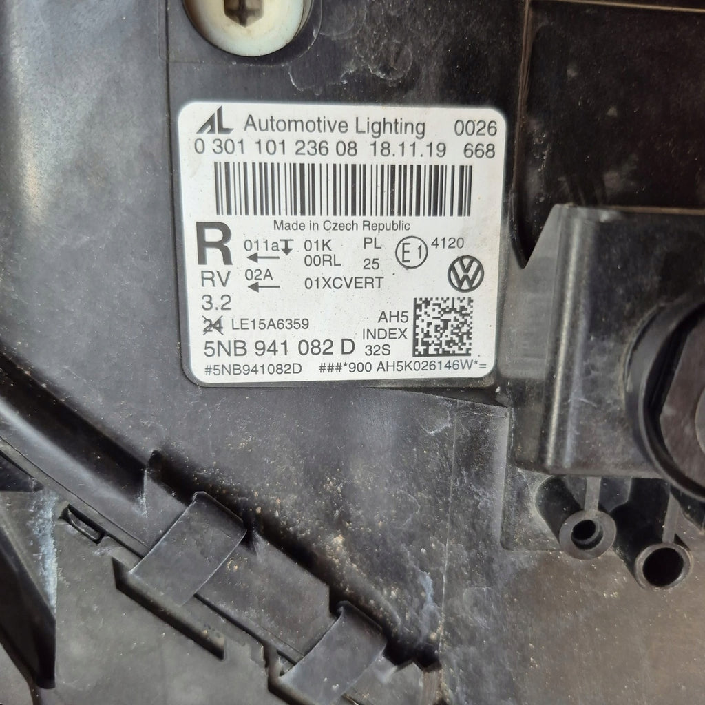 Frontscheinwerfer VW Tiguan 5NB941082D Full LED Rechts Scheinwerfer Headlight