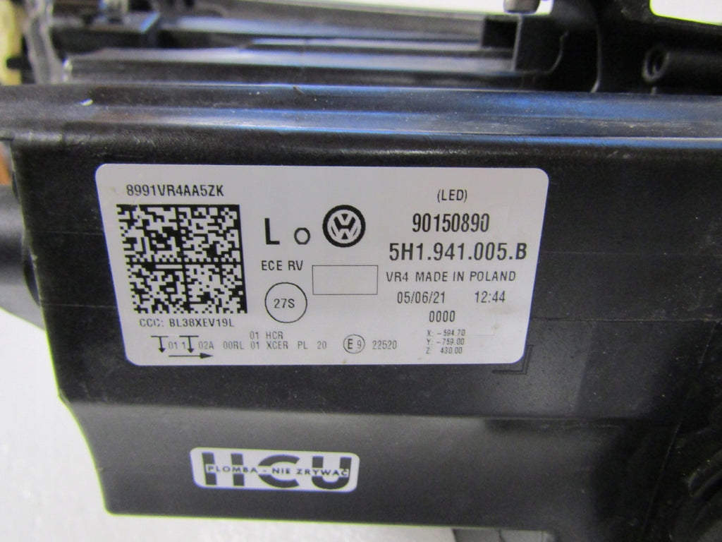 Frontscheinwerfer VW Golf VIII 5H1941005 LED Links Scheinwerfer Headlight SCH9532334890xv