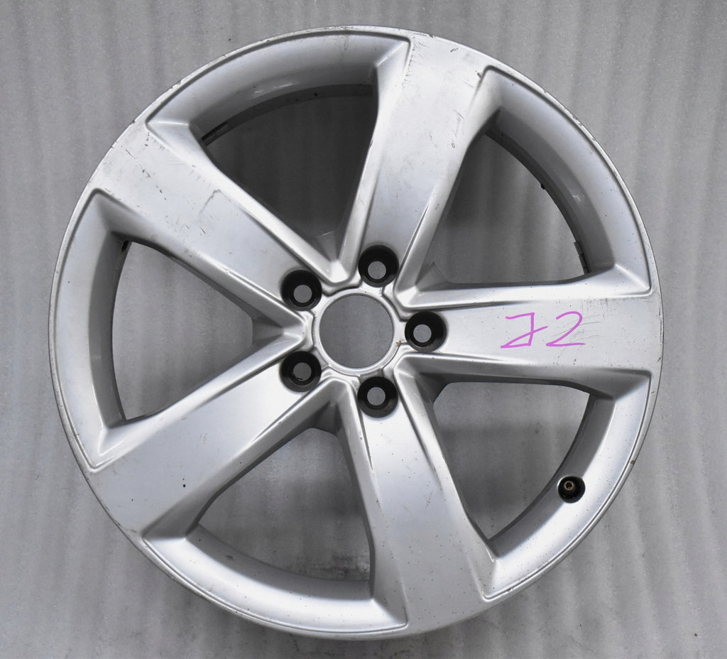 1x Alufelge 18 Zoll 7.5" 5x112 37ET Glanz Silber 4G0601025M Audi A6 Rim Wheel