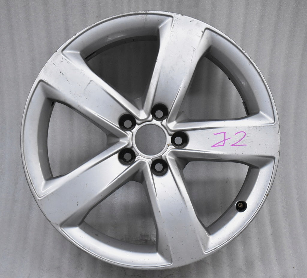 1x Alufelge 18 Zoll 7.5" 5x112 37ET Glanz Silber 4G0601025M Audi A6 Rim Wheel FEL9140541709sx
