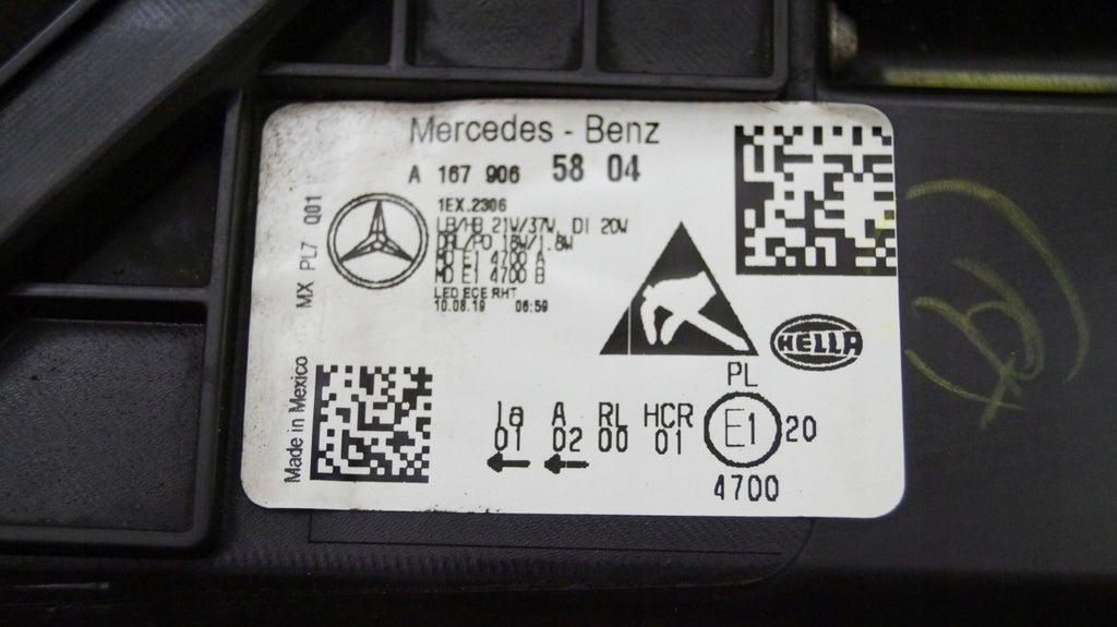 Frontscheinwerfer Mercedes-Benz Gle 1679065804 LED Rechts Scheinwerfer Headlight SCH2647570041hr