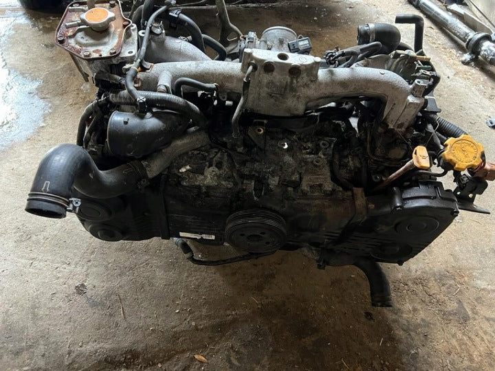 Motor Subaru Forester EJ255 2.5 Benzin Engine Komplett MOT1386425416el