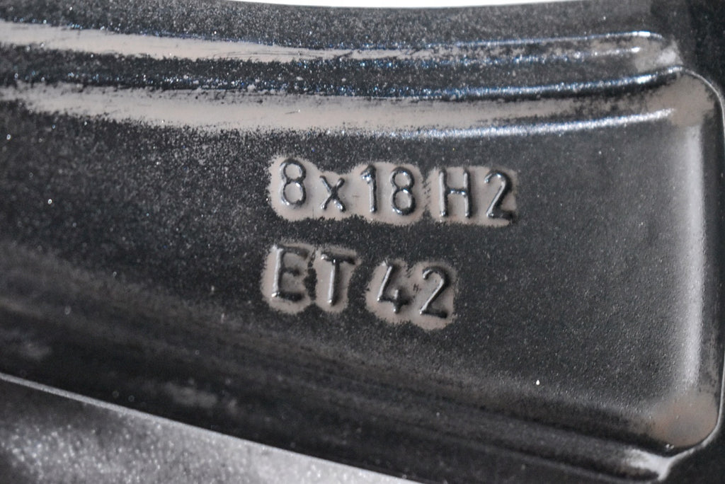 1x Alufelge 18 Zoll 8.0" 5x108 42ET Glanz Graphit 32209455 Mg S60 V60 S90 V90 FEL3223255551av