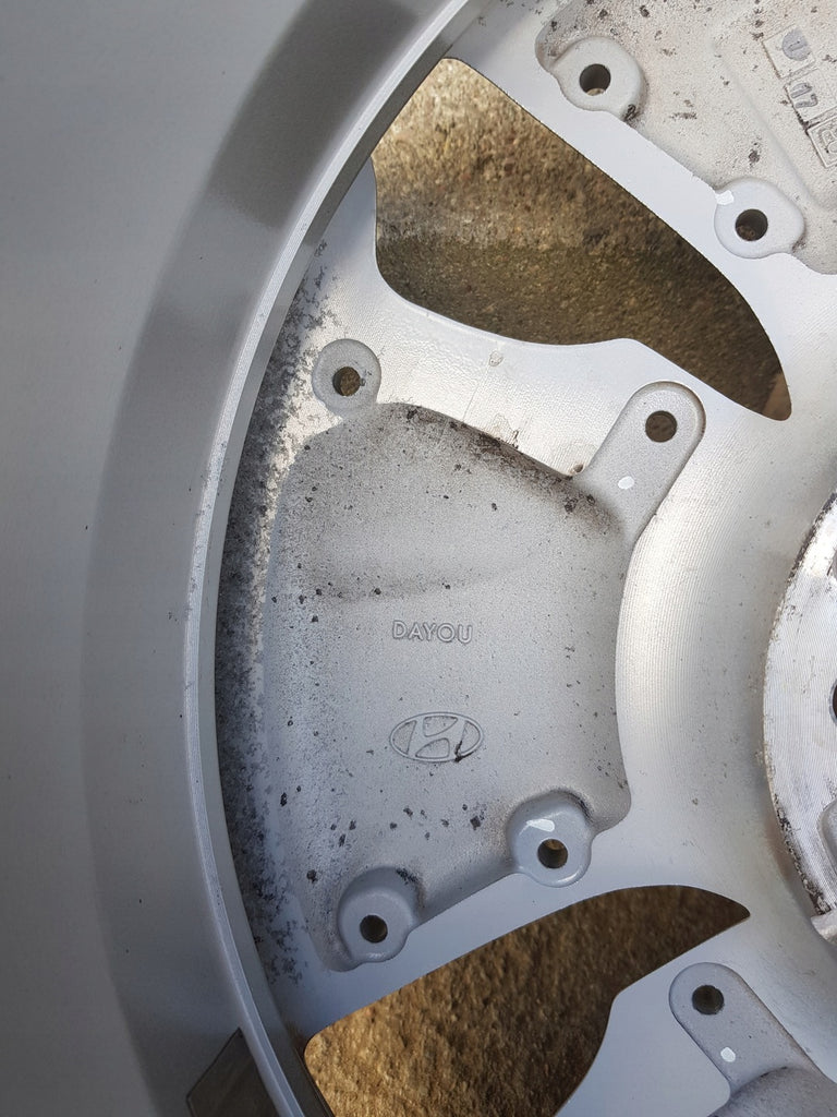 1x Alufelge 17 Zoll 7.0" 5x112 50ET Glanz Schwarz 52910-K4000 Hyundai Kona