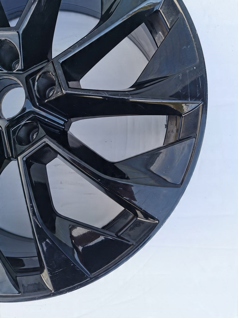 1x Alufelge 19 Zoll 7.0" 5x112 43ET Glanz Schwarz 565601025AJ Skoda Kodiaq