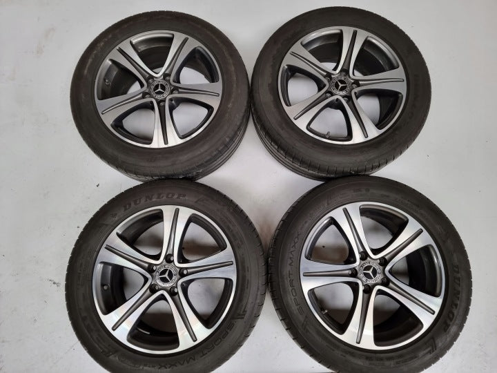 4x Alufelge 17 Zoll 7.5" 5x112 40ET A2134011200 Mercedes-Benz W213 Rim Wheel FEL6461619811gh