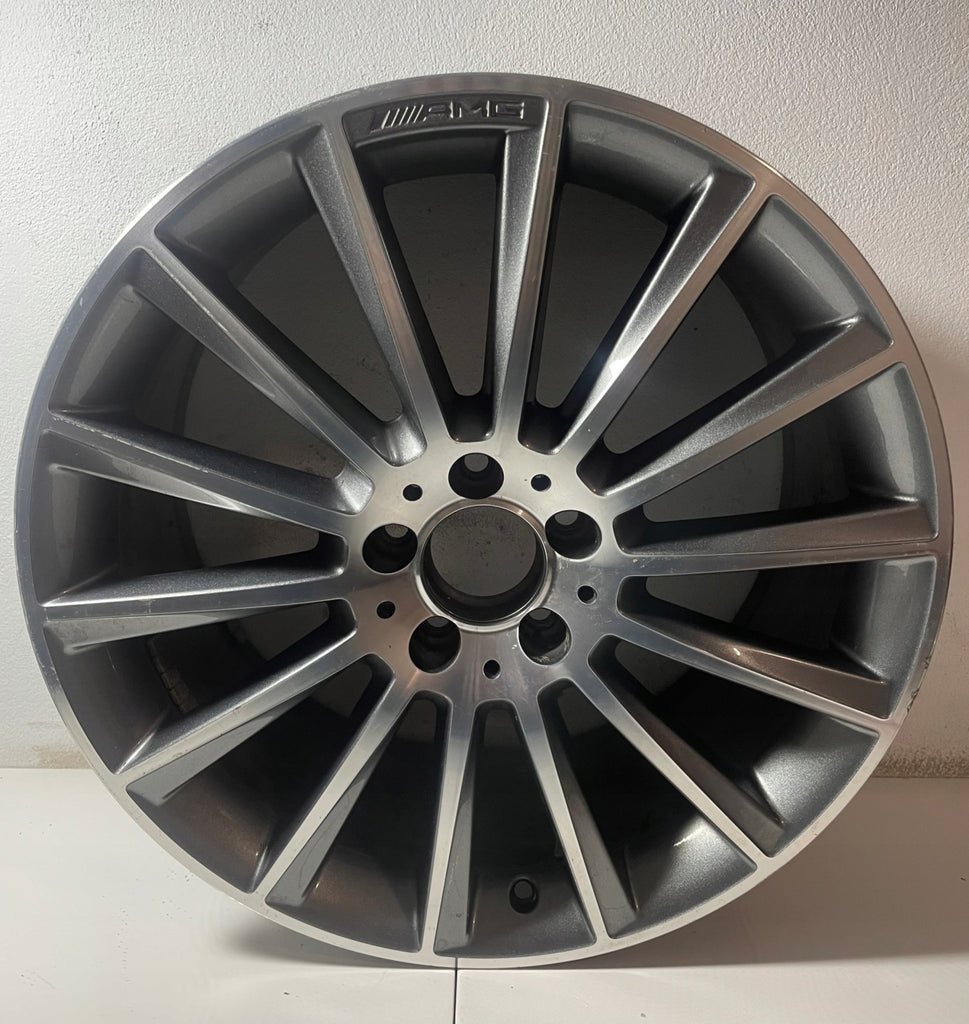 1x Alufelge 19 Zoll 8.5" 5x112 52ET A2054011400 Mercedes-Benz W205 Rim Wheel FEL2373263353ks