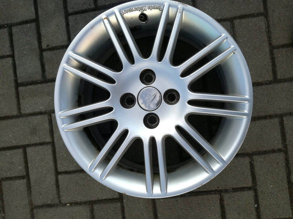 1x Alufelge 16 Zoll 7.0" 4x100 45ET AM300185 Toyota Yaris Rim Wheel