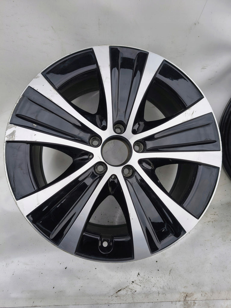 1x Alufelge 18 Zoll 7.0" 5x112 43ET A2134013700 Mercedes-Benz Rim Wheel