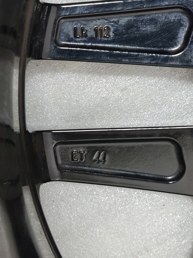 1x Alufelge 18 Zoll 7.5" 5x112 44ET 53714 Seat Rim Wheel