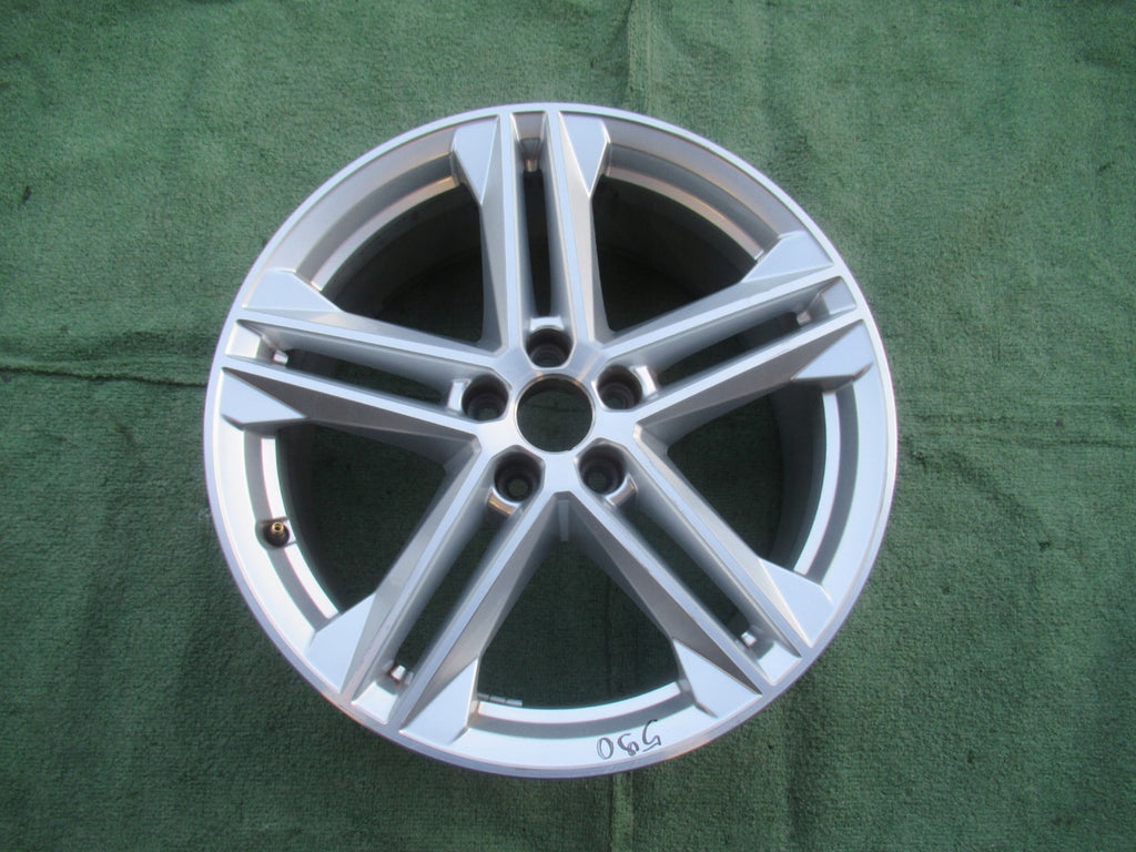 1x Alufelge 19 Zoll 8.0" 5x112 39ET Glanz Silber 80A601025G Audi Q5 Rim Wheel FEL1709715805hg