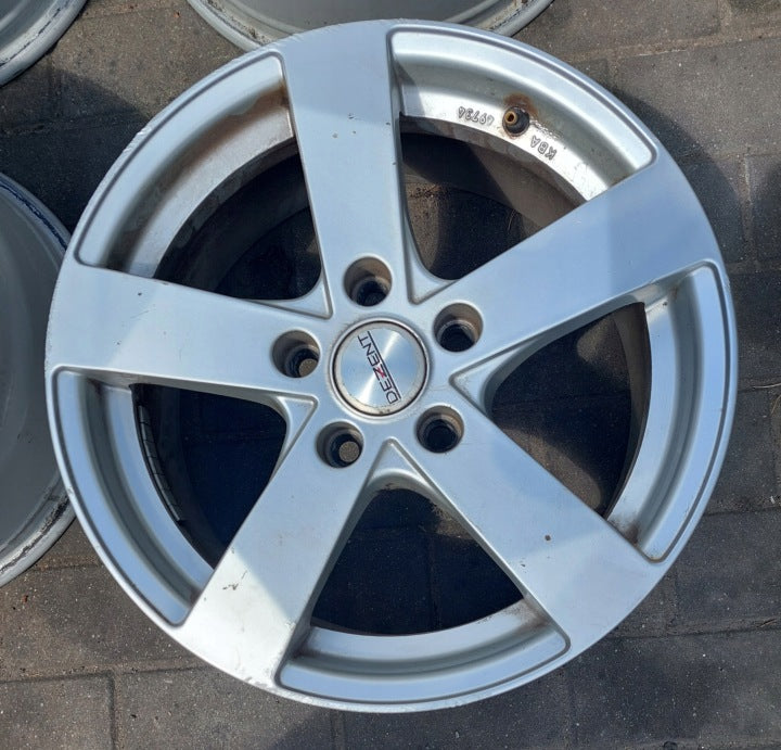4x Alufelge 16 Zoll 7.5" 5x112 9655832480 Seat I Rim Wheel FEL3895398928il