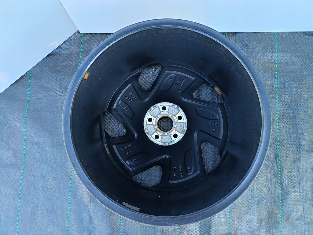 1x Alufelge 20 Zoll 10.0" 5x112 58ET 1T3601025E VW Rim Wheel