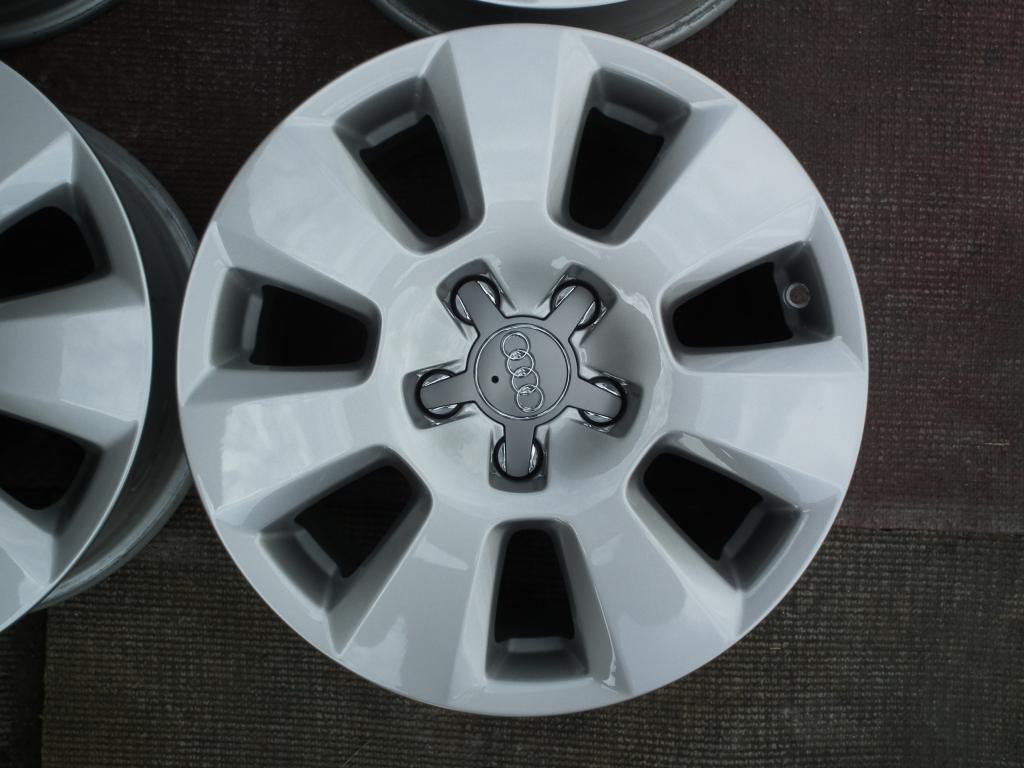 4x Alufelge 16 Zoll 7.5" 5x112 37ET Glanz Silber 4G0071496 Audi A6 Rim Wheel