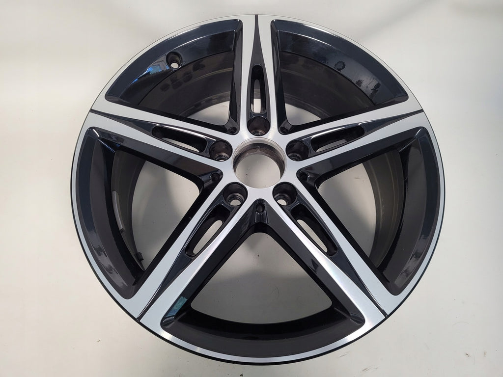 1x Alufelge 18 Zoll 7.5" 5x112 49ET Glanz A1774010700 Mercedes-Benz Cla