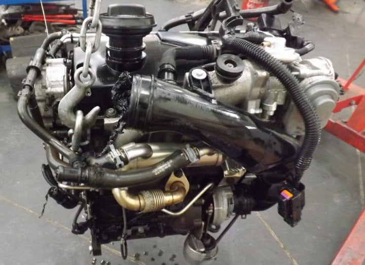 Motor VW Polo IV AXR 1.9 TDI 101PS 140TKm Diesel Engine Komplett MOT1248734090cz