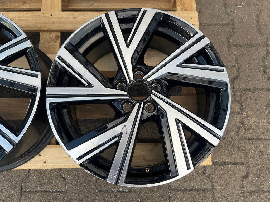 1x Alufelge 17 Zoll 7.0" 5x100 Glanz 2G0601025AP VW I Rim Wheel FEL8035657249pt