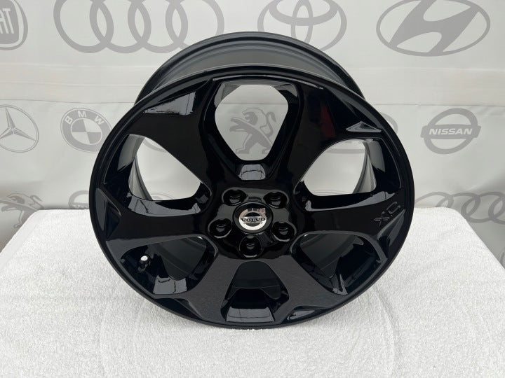 4x Alufelge 18 Zoll 7.5" 5x108 Glanz Schwarz 31200371 Volvo Xc60 I Rim Wheel FEL6275547862zb