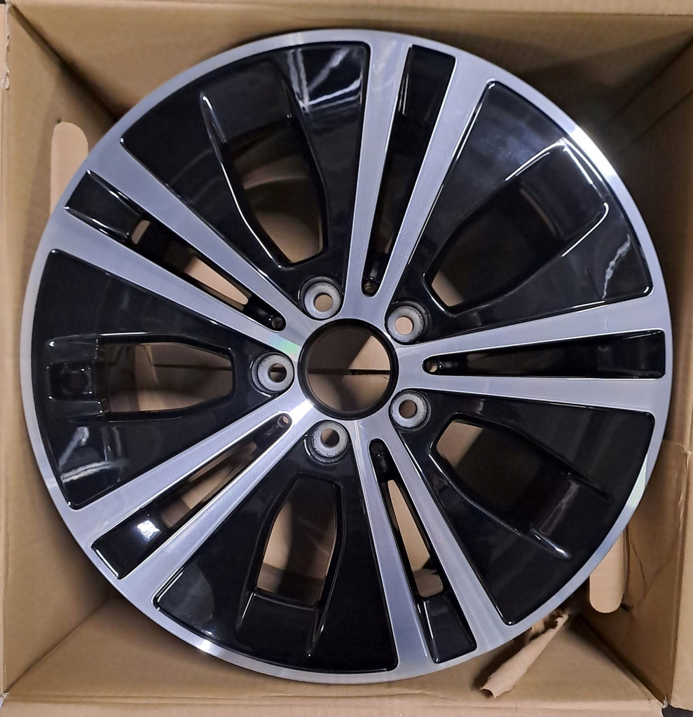 1x Alufelge 17 Zoll 7.5" 5x112 40ET Glanz Schwarz A2134015100 Mercedes-Benz W213