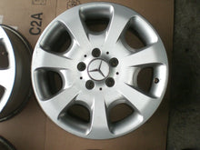 Load image into Gallery viewer, 1x Alufelge 16 Zoll 7.0&quot; 5x112 31ET Glanz Grau A2034012802 Mercedes-Benz