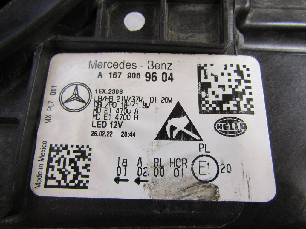 Frontscheinwerfer Mercedes-Benz Gle A1679069604 LED Rechts Headlight