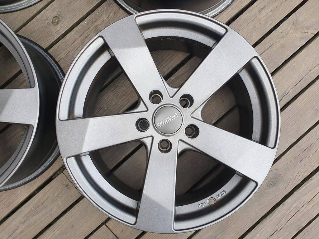 4x Alufelge 17 Zoll 7.5" 5x112 35ET Glanz Silber KBA49291 Audi A4 B8 4 Rim Wheel FEL2373545120du