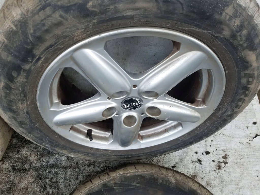 4x Alufelge 16 Zoll 6.5" 5x120 46ET 9803720 Mini Countryman R60 Rim Wheel