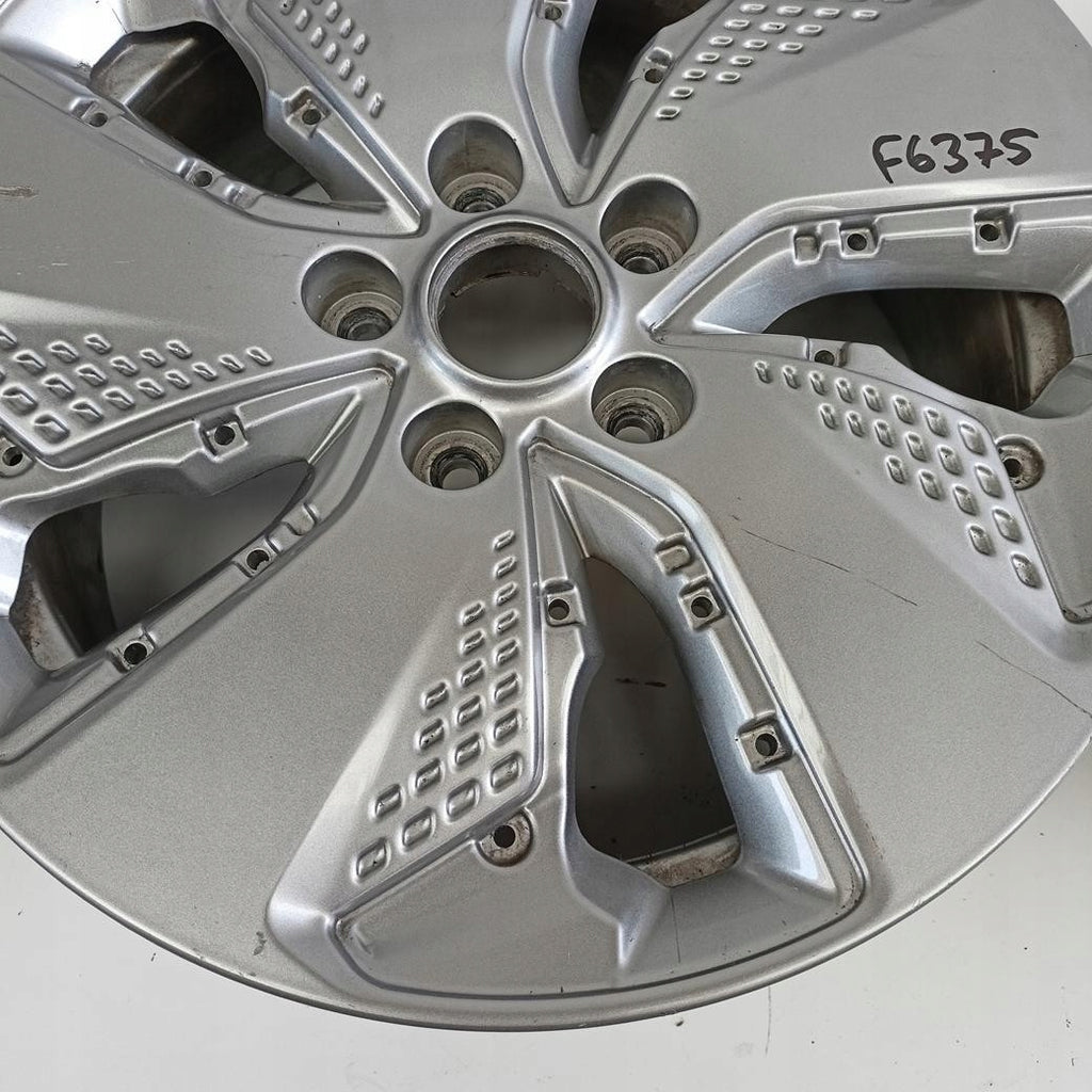 1x Alufelge 17 Zoll 7.0" 5x114.3 50ET Glanz Grau 52910-K4000 Hyundai Kona Mg FEL3214214686uz