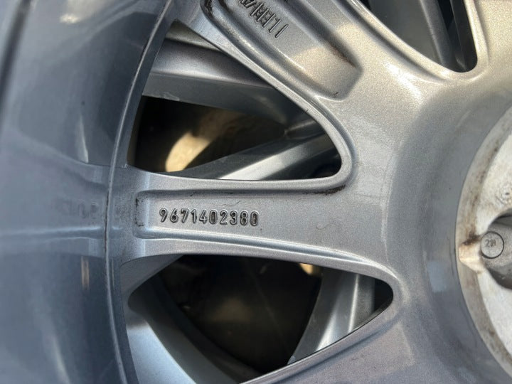 1x Alufelge 18 Zoll 7.5" 5x108 49ET 9671402380 Peugeot Rim Wheel FEL6542946727ie