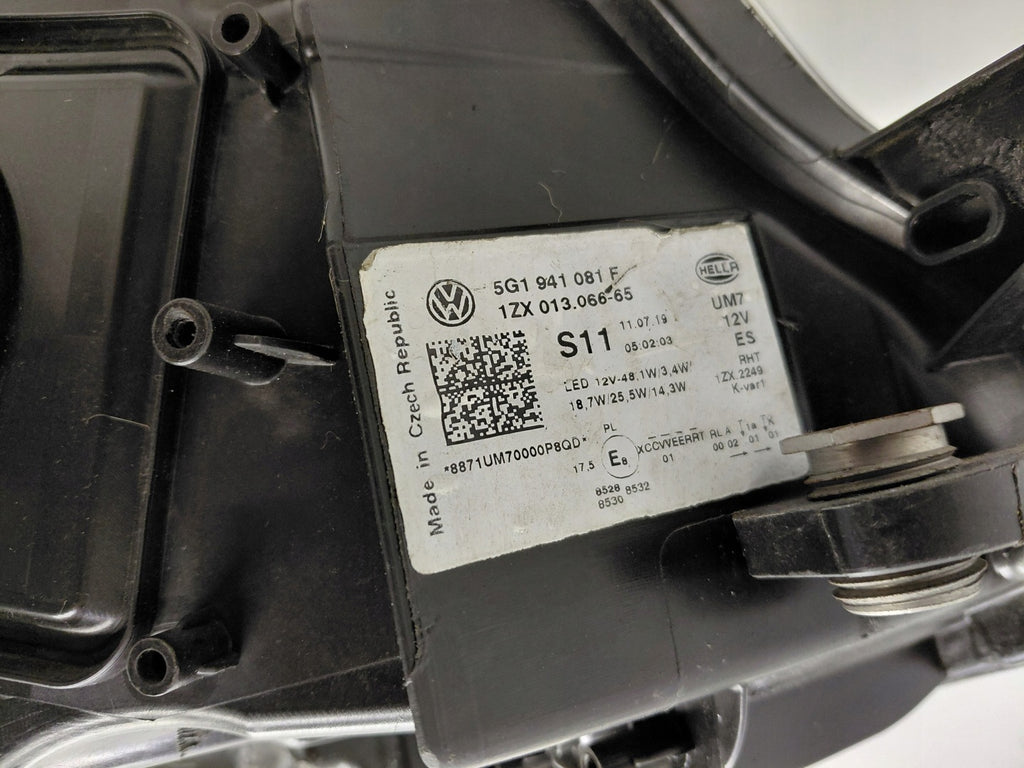 Frontscheinwerfer VW Golf VII 5G1941081F Full LED Links Scheinwerfer Headlight SCH8688326777nx