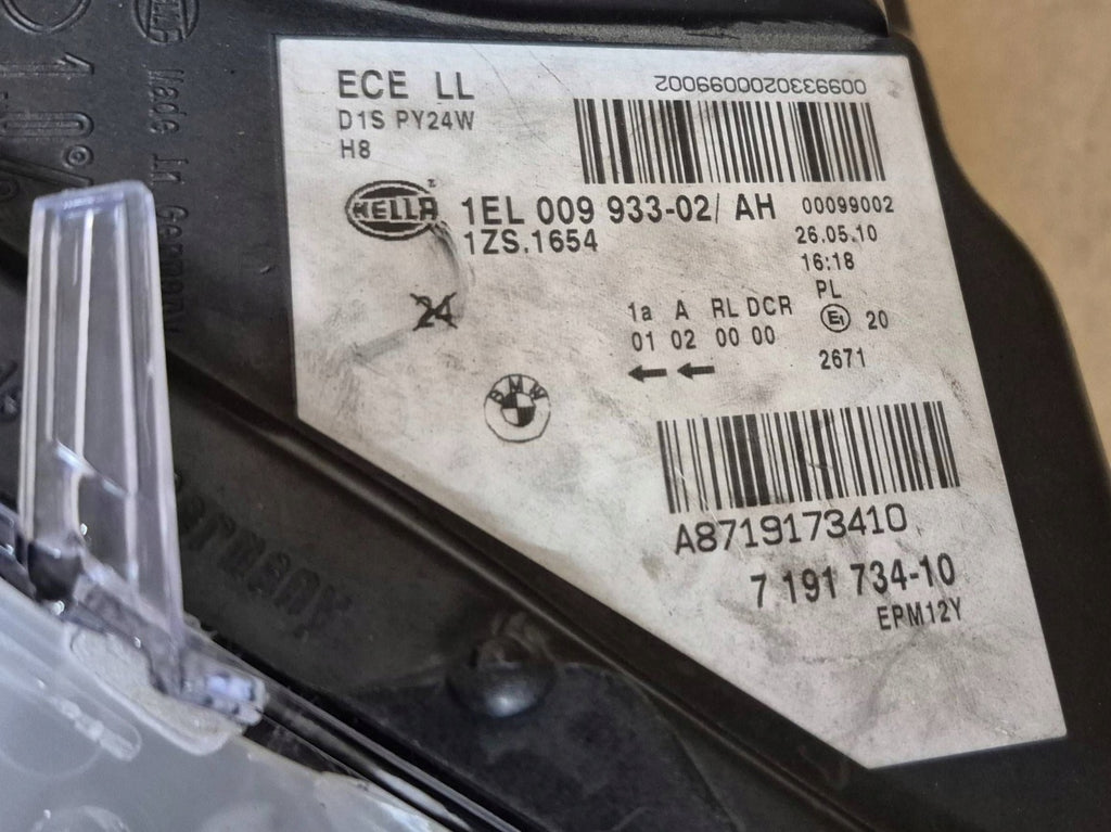 Frontscheinwerfer BMW Z4 E89 7191734-10 Xenon Rechts Scheinwerfer Headlight SCH7302488296dh