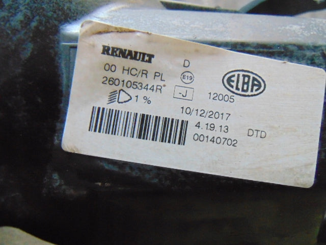 Frontscheinwerfer Renault Logan II Sandero 260105344R Rechts Headlight SCH7250073105ev