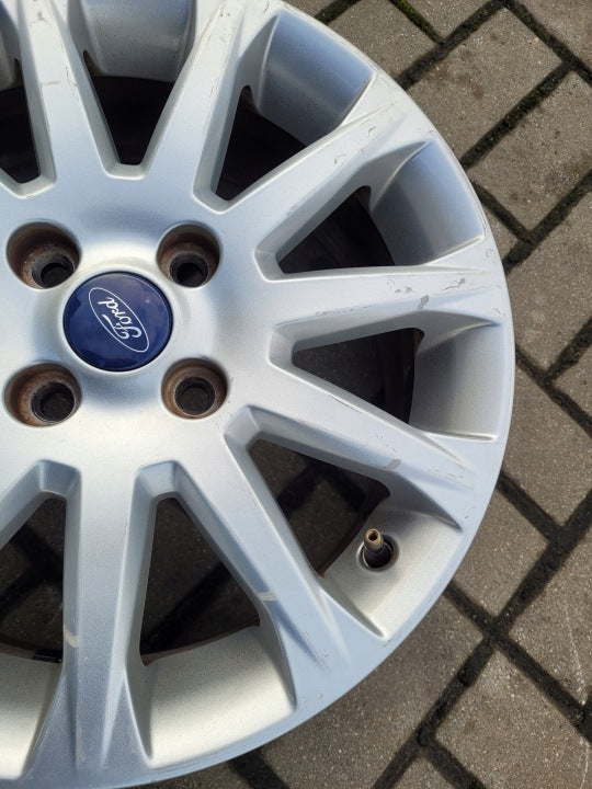 1x Alufelge 16 Zoll 6.5" 4x108 40ET AV111007DB Ford Rim Wheel FEL9738045572fo
