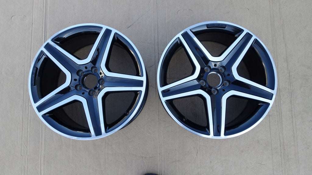 1x Alufelge 19 Zoll 8.0" 5x112 43 5ET A1564010600 Mercedes-Benz Amg Rim Wheel FEL5252412009gw