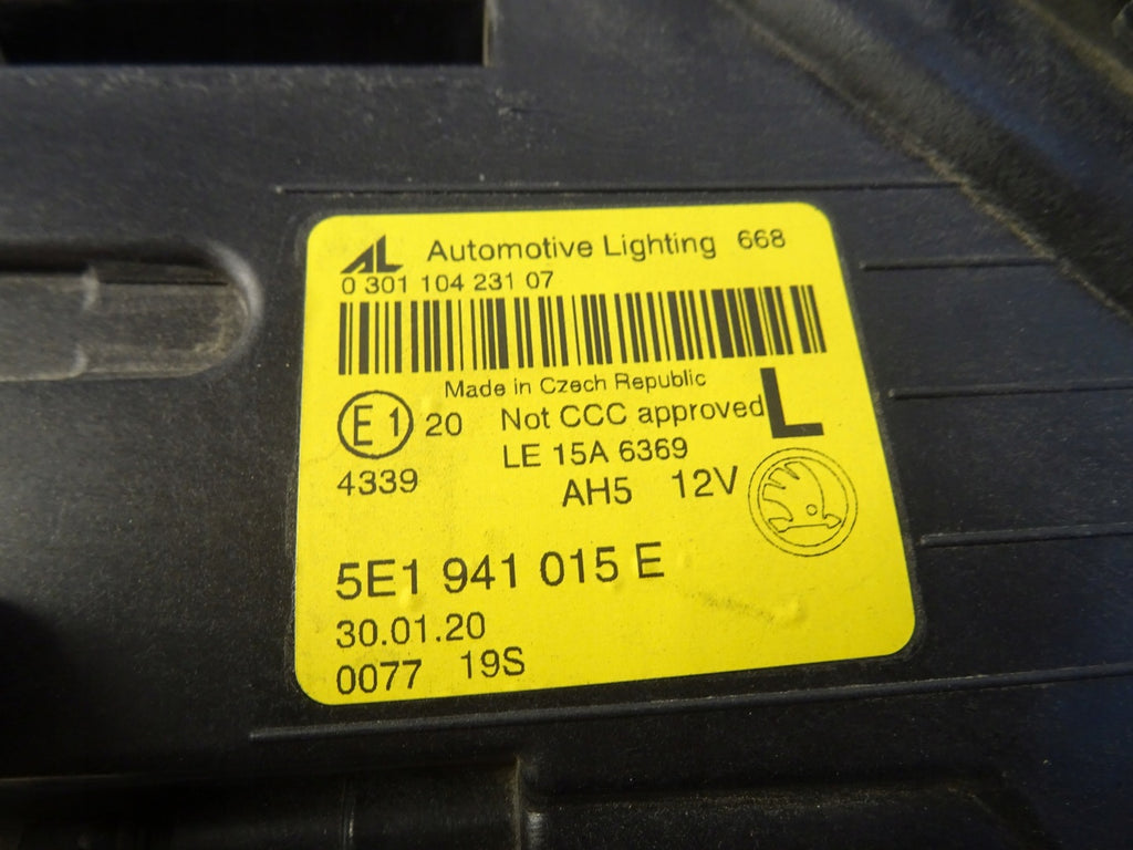 Frontscheinwerfer Skoda Octavia III 5E1941015E LED Links Scheinwerfer Headlight SCH3403620927ae