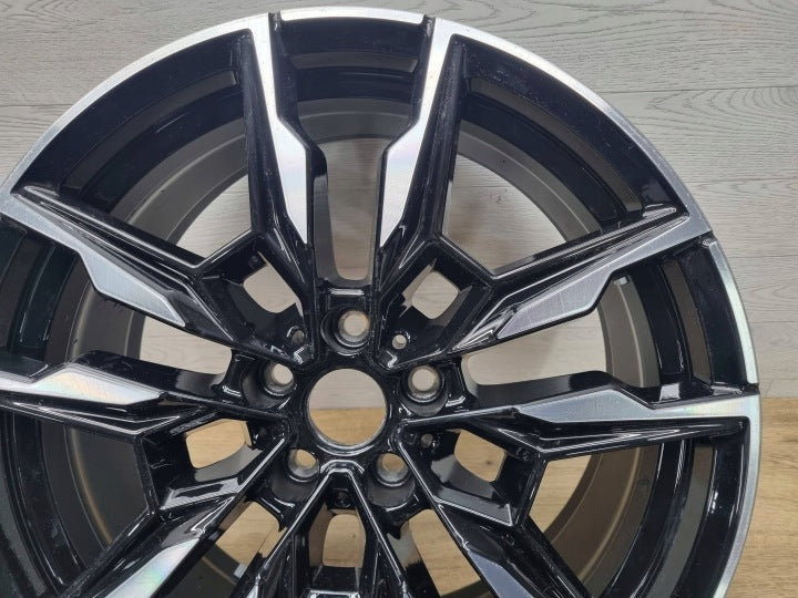 1x Alufelge 19 Zoll 8.5" 5x112 35ET Glanz 8089227 BMW 4 G22 G23 G26 Rim Wheel FEL2014300284nt