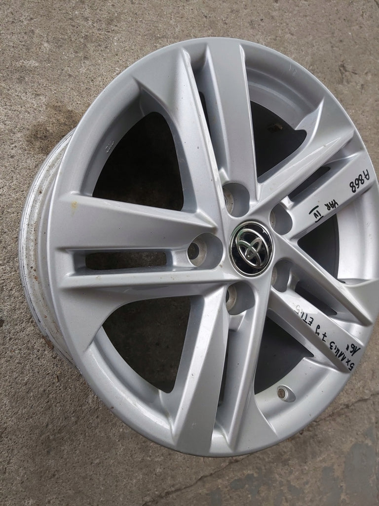 1x Alufelge 16 Zoll 7.0" 5x100 Toyota Yaris Cross Rim Wheel