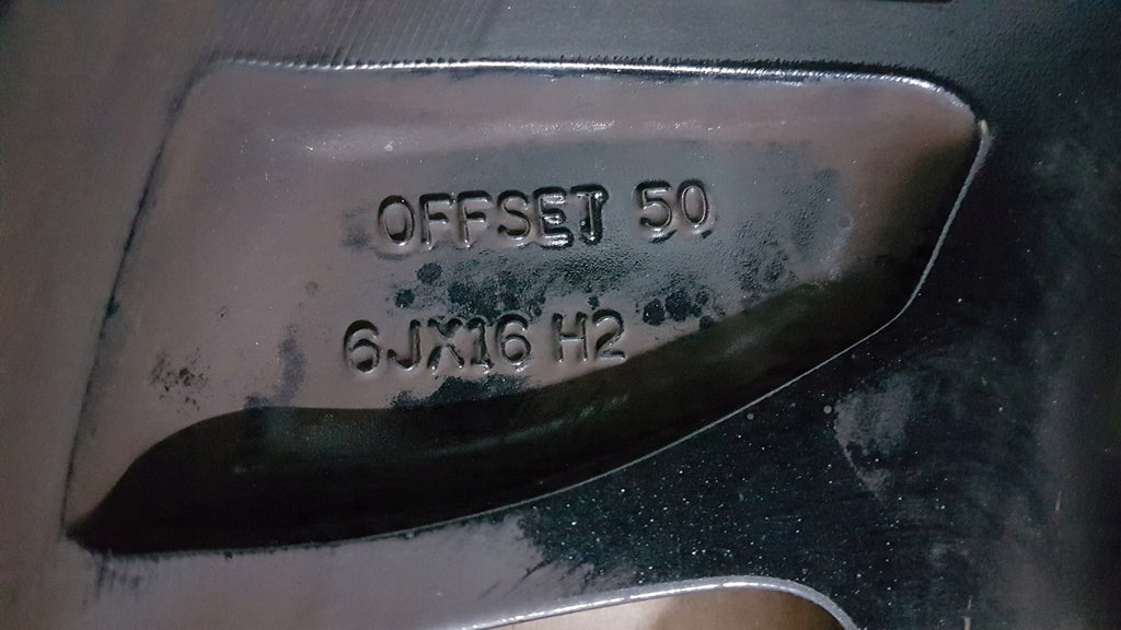 1x Alufelge 16 Zoll 6.0" 4x100 50ET 52910-Q0200 Hyundai I20 Iii Rim Wheel