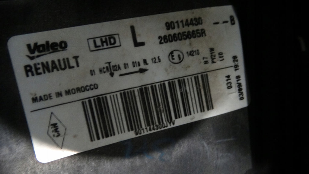 Frontscheinwerfer Dacia Sandero II 260605665R Links Scheinwerfer Headlight