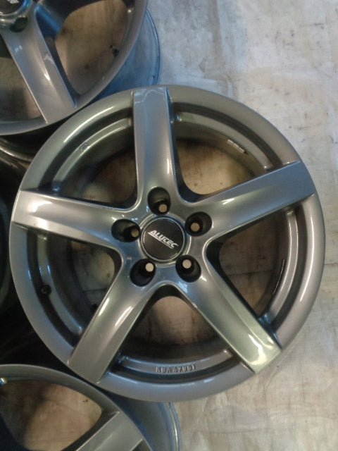 4x Alufelge 18 Zoll 8.0" 5x112 40ET Glanz Graphit KBA47961 Audi 4 I Rim Wheel FEL7201494565fg